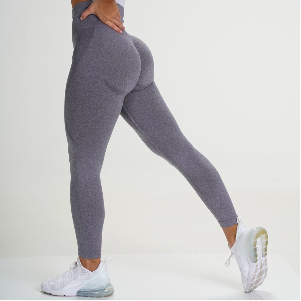 NVGTN grey contour seamless leggings